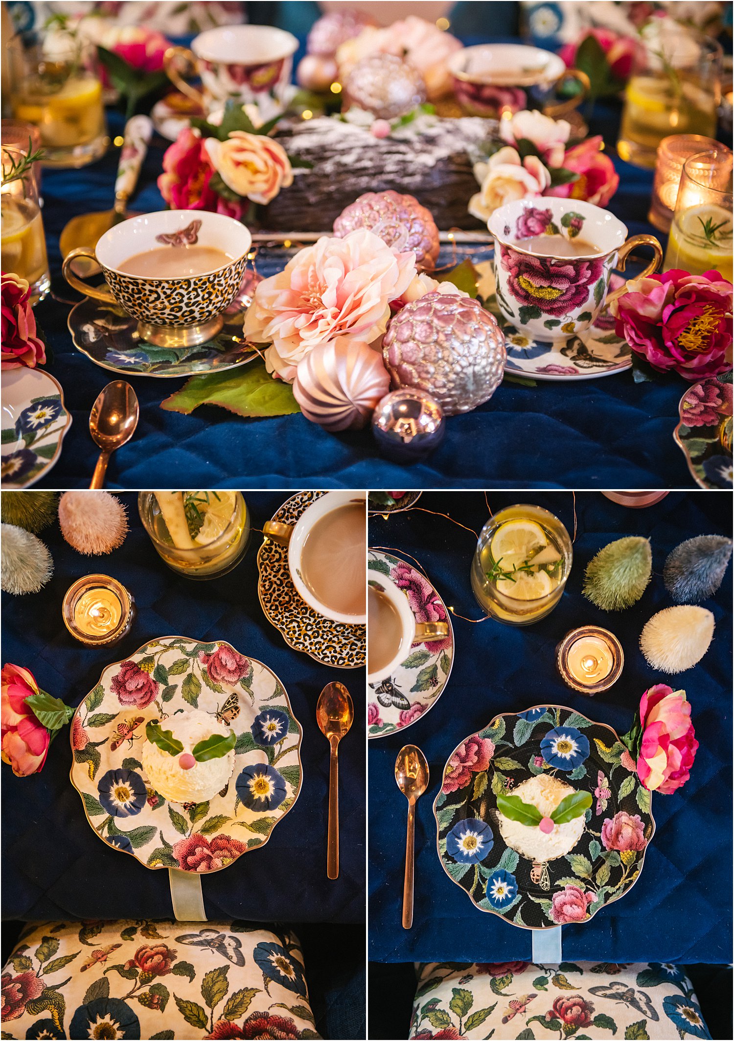 10-Christmas-table-setting-ideas-floral-pink-blue-lily-sawyer-photo