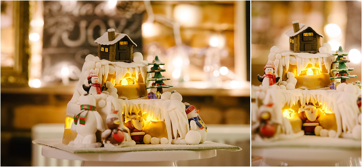 10-Christmas-table-setting-ideas-christmas-village-cake-lily-sawyer-photo