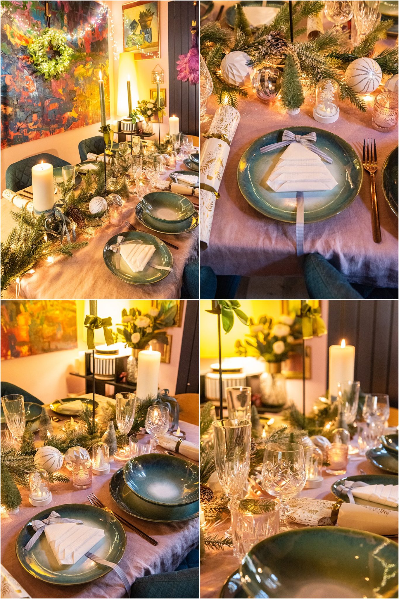 10 Christmas Table Setting Ideas - layered.home