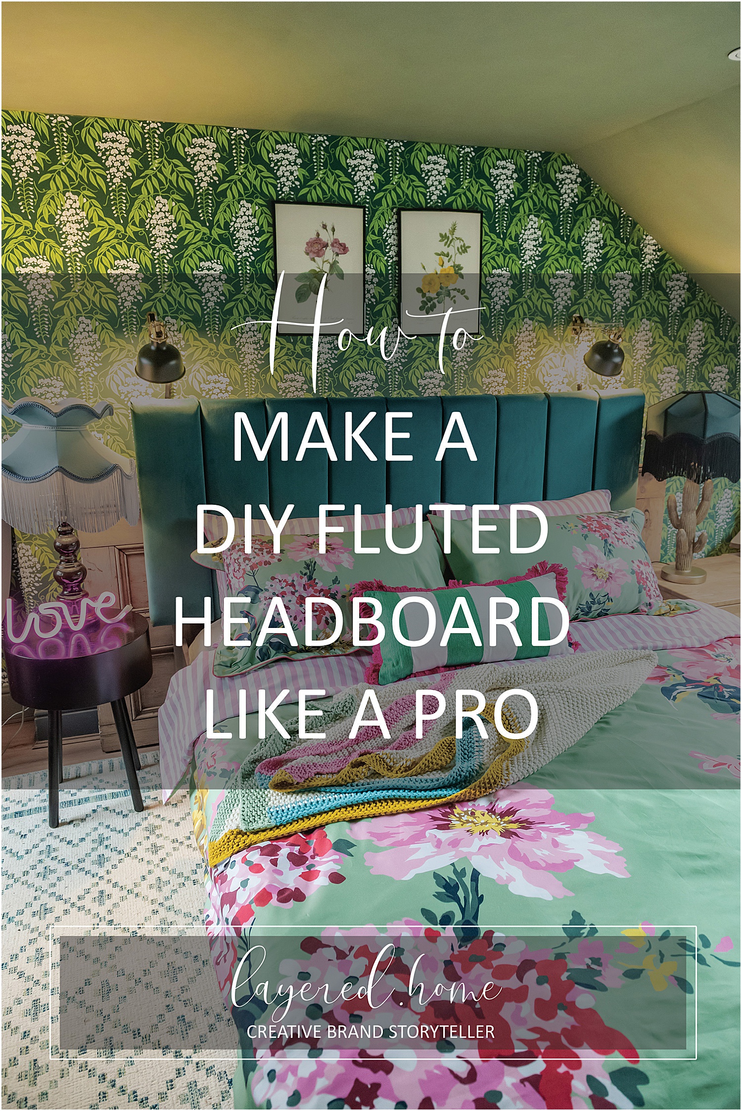 How to make a DIY Fluted Headboard like a pro lily sawyer photo