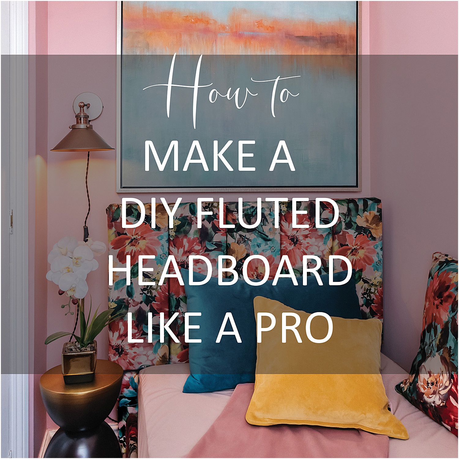 How to make a DIY Fluted Headboard like a pro lily sawyer photo