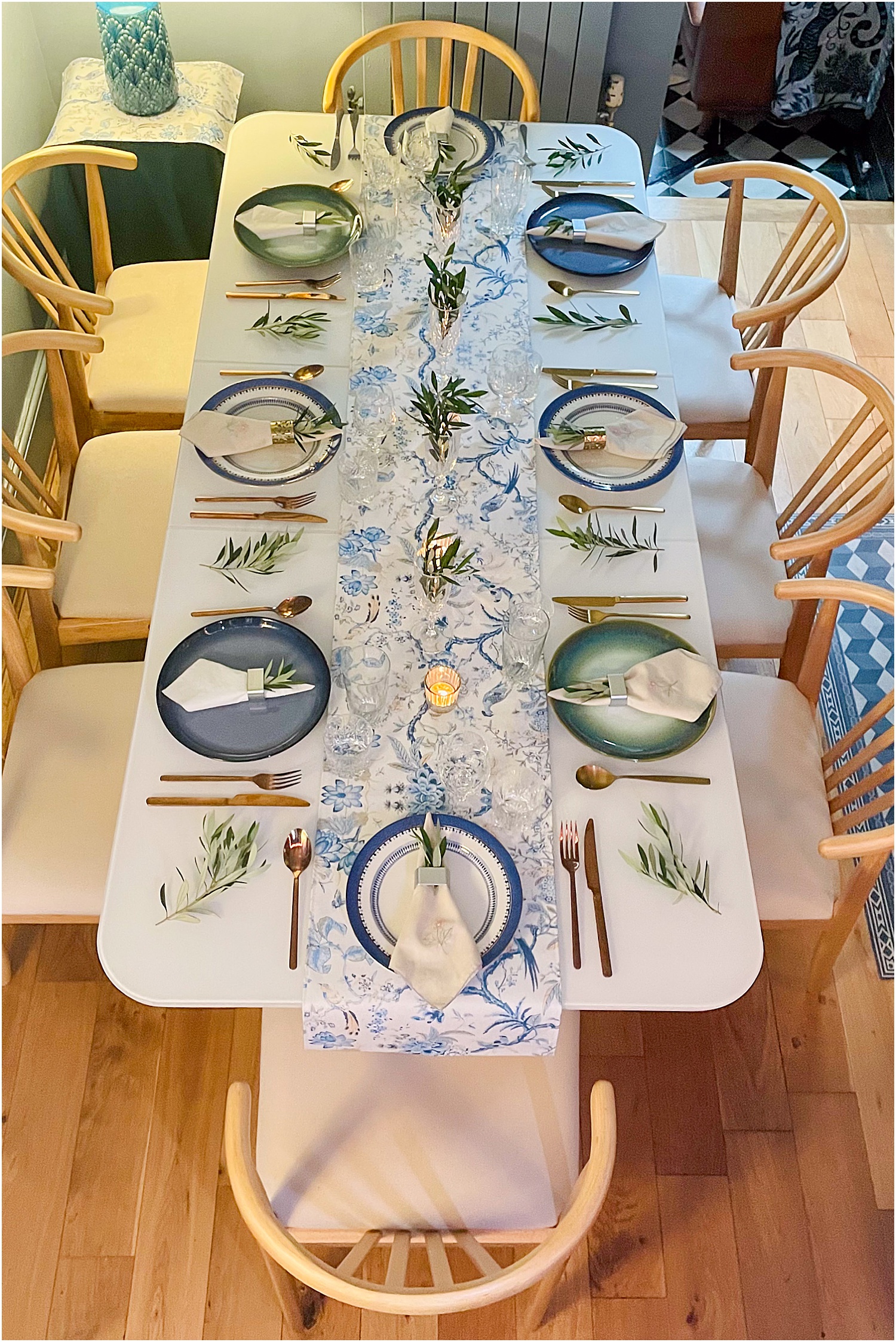 3-easy-blue-dining-room-updates-lily-sawyer-photo